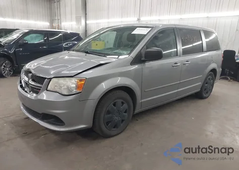 2014 Dodge Grand Caravan Se из США, поврежденный, VIN 2C4RDGBG4ER141469